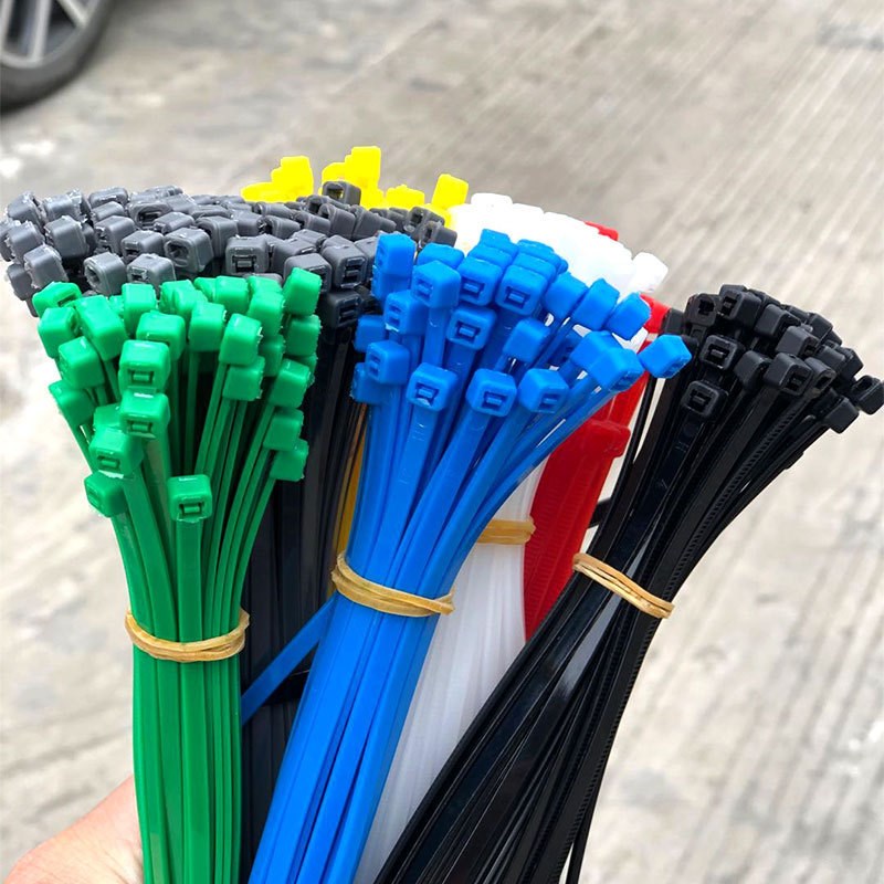 彩色尼龙扎带3*100*1504*2005*200环保阻燃绑捆扎束线带