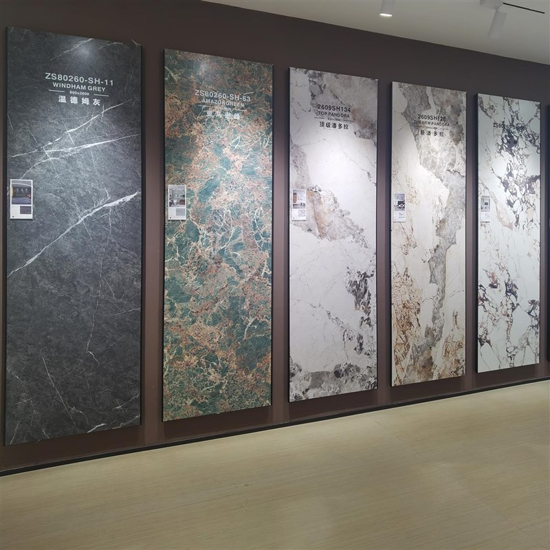 岩板瓷砖大板800*2600岩板背景墙山水N背景墙无限连纹岩板大板