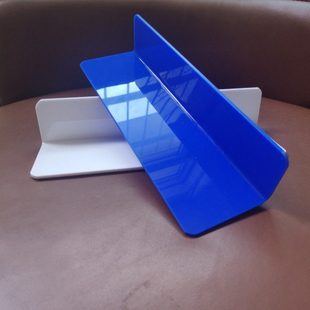 亚克力L型沙发床底护栏挡板书桌隔板塑料防猫宠物厨房防边缘挡板