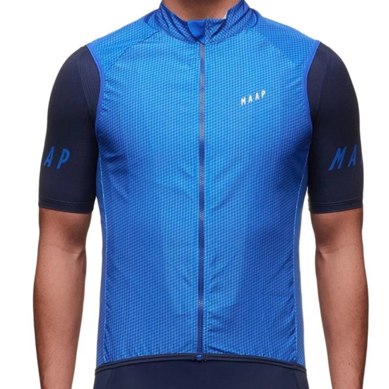 Maap背心轻量化防风防水夏季骑行马甲风衣无袖男女款自行车便携收