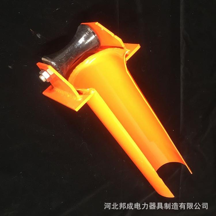 厂家直销管口滑轮孔口保护滑轮 电缆保护滑轮地缆放线尼龙滑轮