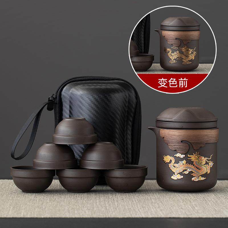 紫砂变色茶壶茶具旅行功夫快客茶轻奢便携式杯茶水分离户外龙凤,玩具/童车/益智/积木/模型,毛绒/玩偶/公仔/布艺类玩具,淘宝优惠券,粉丝福利购,淘宝优惠卷