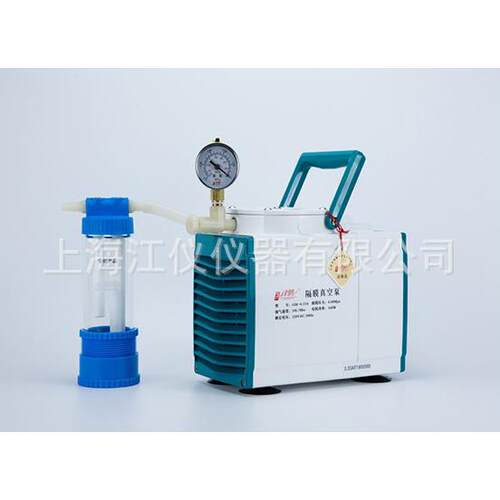 【天津津腾】GM-0.33A防腐隔膜真空泵 隔膜泵 溶剂过滤真空泵无油