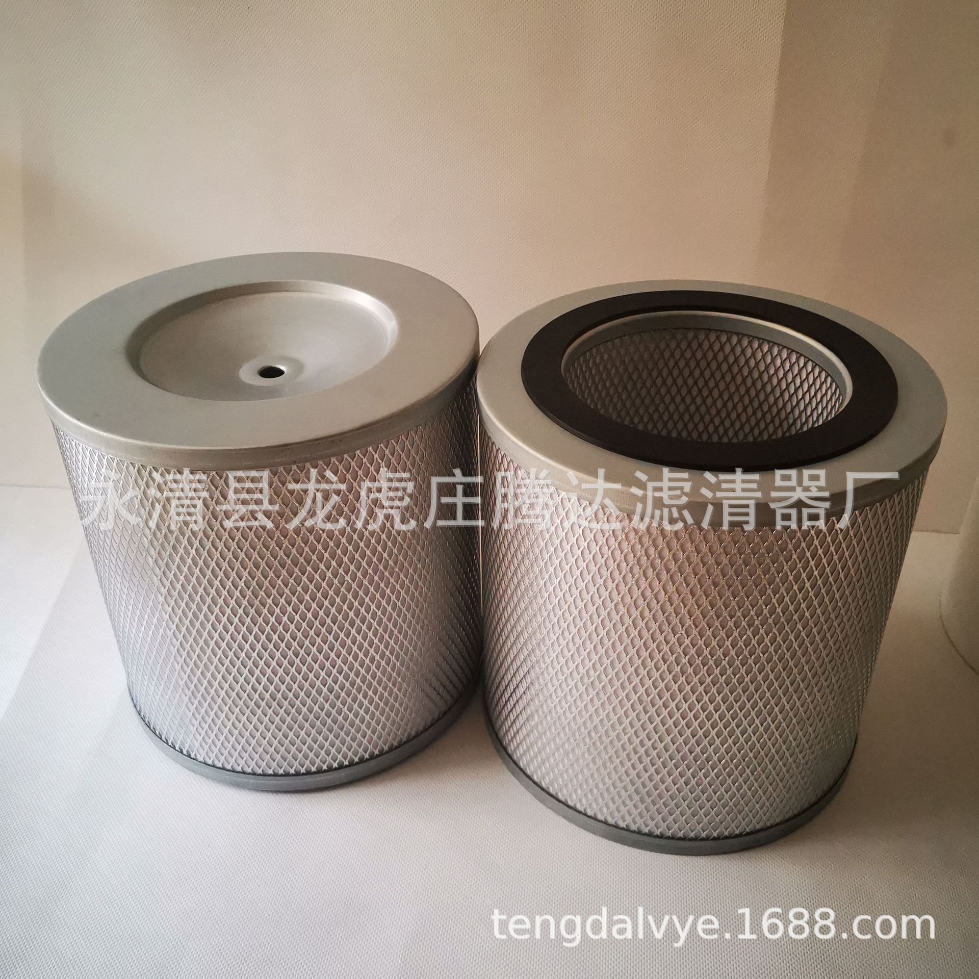 罗茨真空机进气管道气体粉尘过滤器滤芯