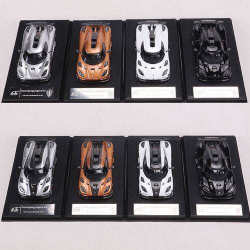 SCA SmallART 1:64柯尼塞格Agera RS超跑合金仿真汽车模型收藏
