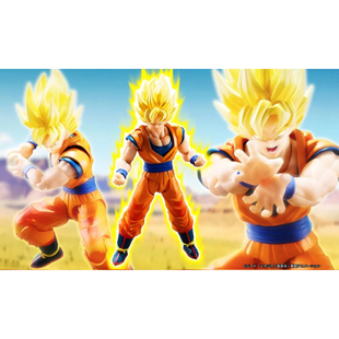 万代 SHF 龙珠Z 超级赛亚人 孙悟空 决战的开幕 可动手办 现货