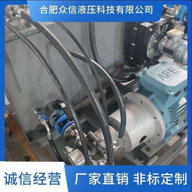 高端液压系统来图来样可加工制作力士乐泵组系列全自动大功率