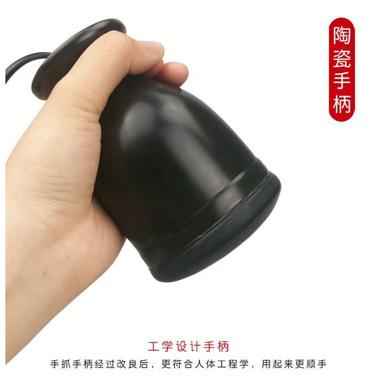 可调电加热天然砭石推拿仪温灸器通阳罐刮痧按摩推背家用砭灸养生