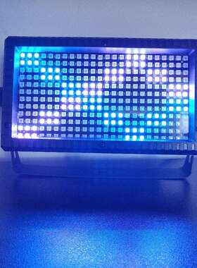 新款跨境LED48段迷你频闪灯全彩8+8频闪灯外贸出口便捷是闪光灯