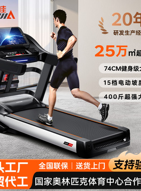 立久佳L589电动大型跑步机大号家用室内运动折叠全套大码健身器材