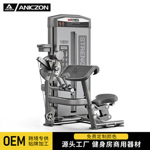 肱二头肌训练器三头肌训练器手臂肌肉训练架健身房商用练臂牧师椅