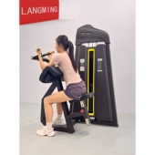 健身房专用器械45度二头肌训练器臂屈伸弯举商用力量健身器材全套