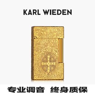 KW卡尔威登新款复古精雕朗声机原铜康斯坦丁五面精雕潮流朗声火机