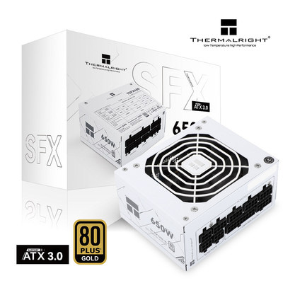 利民(Thermalright)额定650W TGFX650-W ATX3.0金牌全模组SFX电源