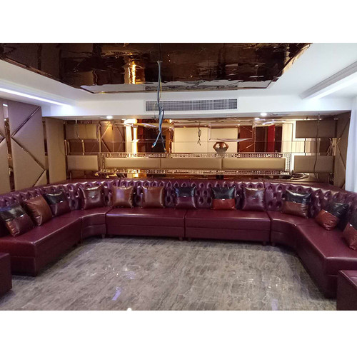 ktv沙发定做包厢民宿会所餐厅酒吧清吧网咖UL型转角卡座茶几组合