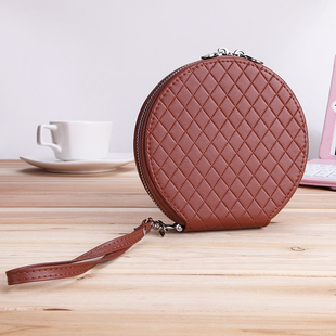 车载cd包菱形光盘包cd袋汽车cd夹车用碟片碟包cd盒cd套光盘包36片