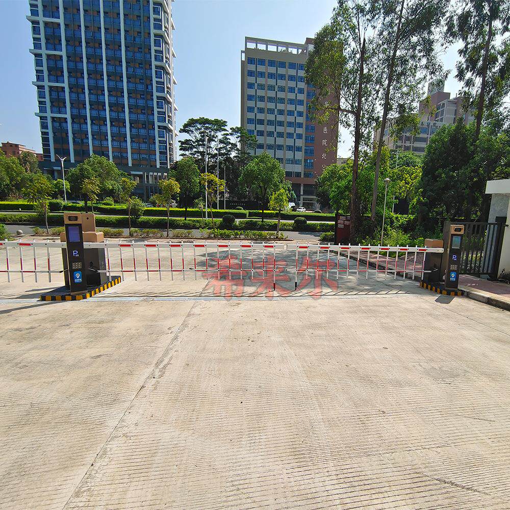 新技场术停车道道闸车牌高速自动收费闸制单位禁起落杆车辆定升降