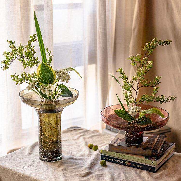 流金手工玻璃花瓶摆件创意客厅插花水培碗形宽口盆花器轻奢,玩具/童车/益智/积木/模型,毛绒/玩偶/公仔/布艺类玩具,淘宝优惠券,粉丝福利购,淘宝优惠卷