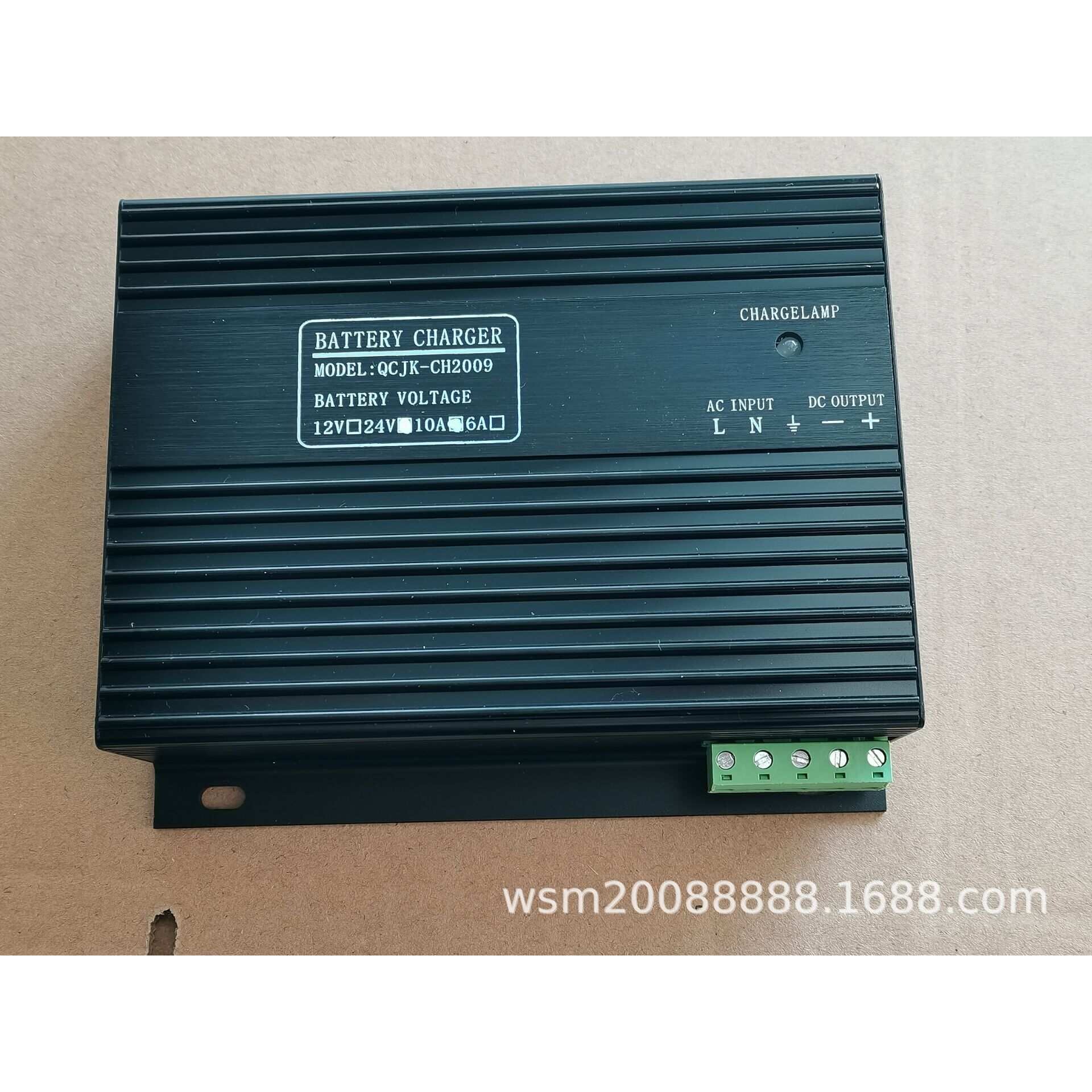 柴油发电机组畜电池智能充电器充电机 QCJK-CH2009 24V 12V 6 10A