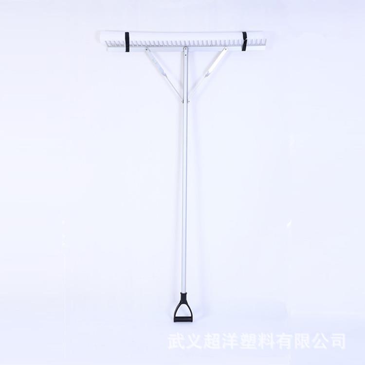 厂家园林工具37齿湖耙带浮动泡沫棒铝耙搂草树叶刮池塘杂草耙