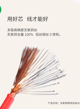 铜线电线软线RV单芯多股0.75 1 1.5 2.5 4 6 10平方铜芯电线国标