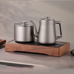 纯钛全自动上水电热烧水壶高档泡茶专用茶台一体新款家用功夫茶壶