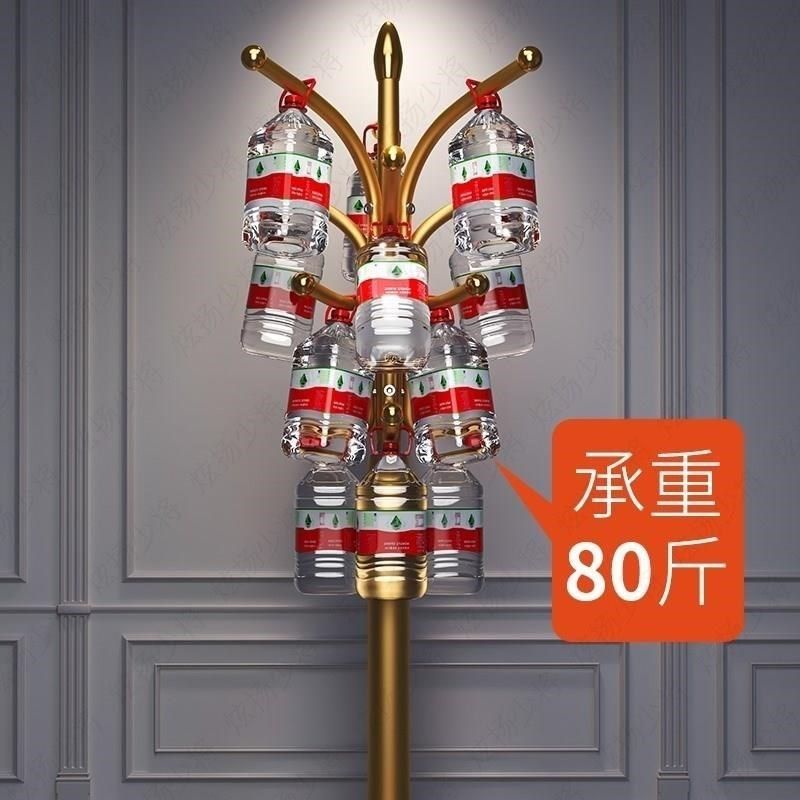 家庭落地挂衣架家用卧室衣帽架简易收纳架子现Q代客厅铁艺简约立