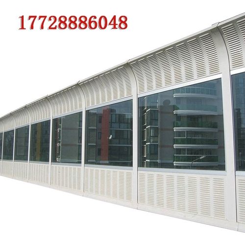 隔音板公路桥梁隔音冷却塔空调机组降噪小区工厂设备隔音罩声屏障