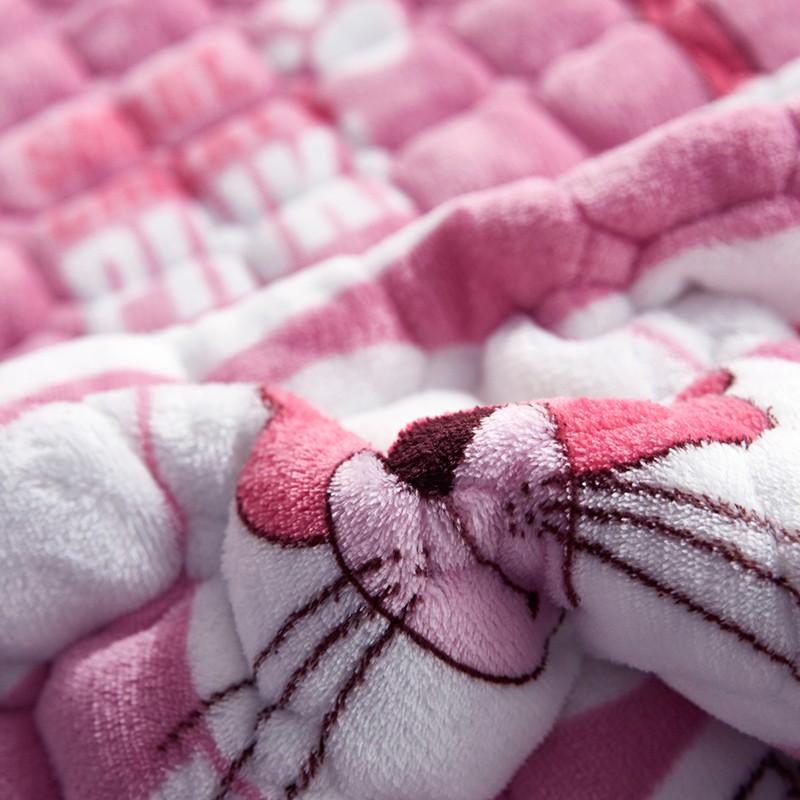 床垫垫褥床褥子垫法兰绒毛毯1.5m家用1D.8x2.0铺床垫子1米2软垫1.