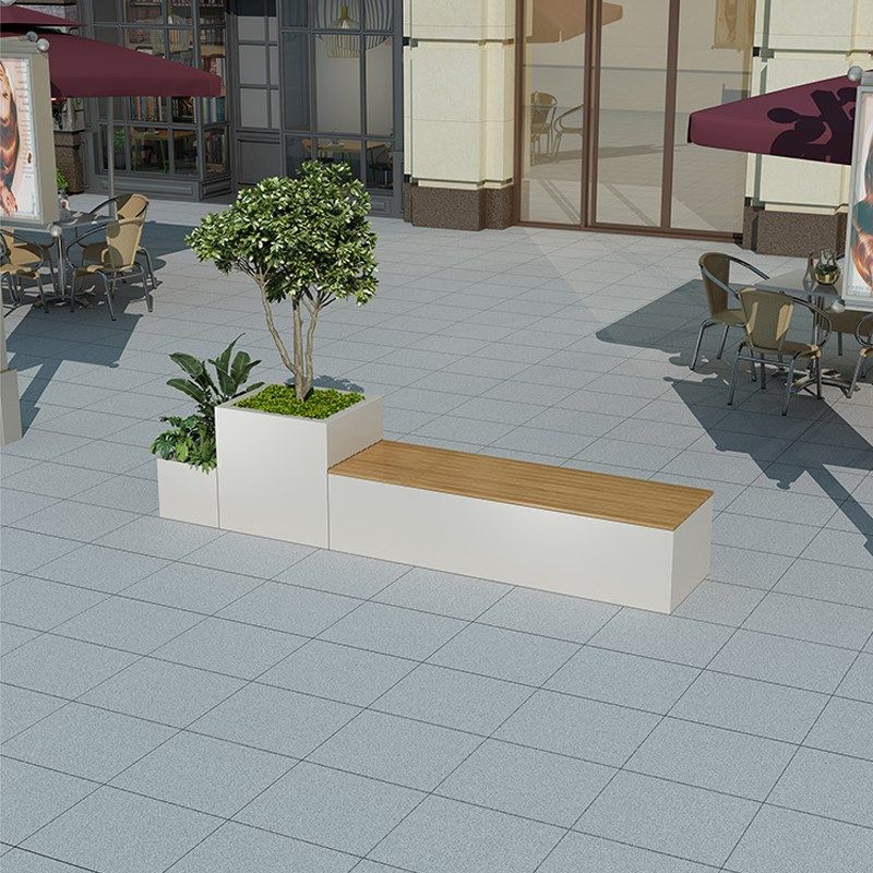 户外铁艺花箱座椅坐凳组合隔断花架商业街广场室外花坛围栏休息凳,商业/办公家具,花坛/花箱,淘宝优惠券,粉丝福利购,淘宝优惠卷