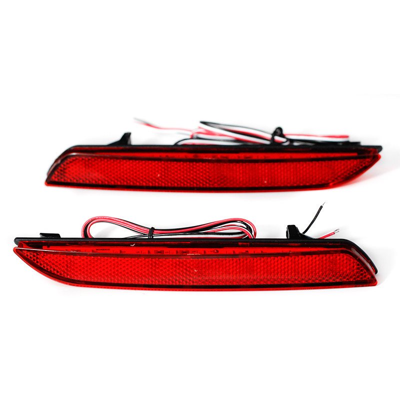 适用于15-21款奥德赛后杠灯 新奥德赛改装led后杠专用刹车后雾灯