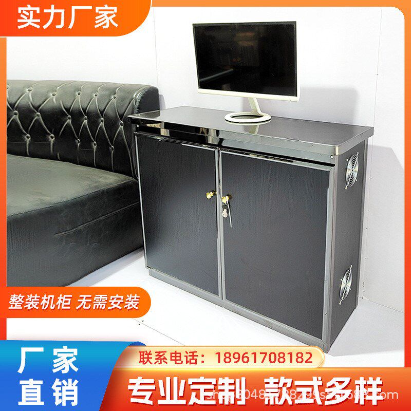 KTV机柜包房足浴茶几K点歌台柜子音响影音网络设备功放机柜机箱架