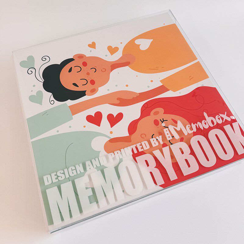 memobox 情人款儿童相册插页式3寸5寸6宝宝成长日记纪念册影集