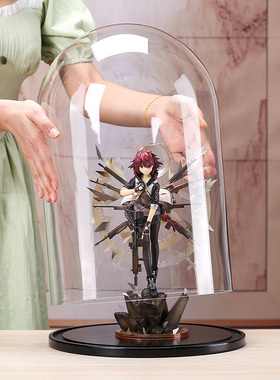 特大号玻璃罩透明圆形盒古玩工艺品珠宝商用展示防尘罩子装饰摆件