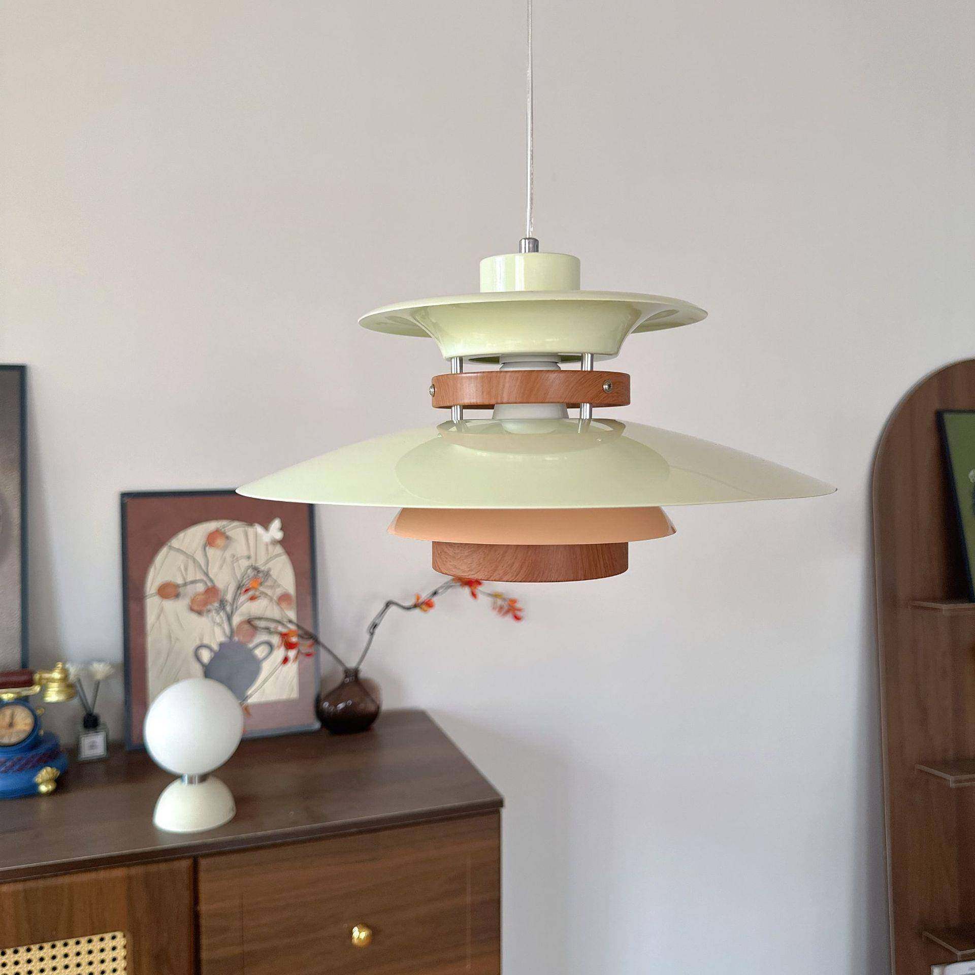 北欧中古风可升降摇臂移位PH5吊灯创意现代法式奶油餐厅飞碟吊灯,特色手工艺,其他特色工艺品,淘宝优惠券,粉丝福利购,淘宝优惠卷