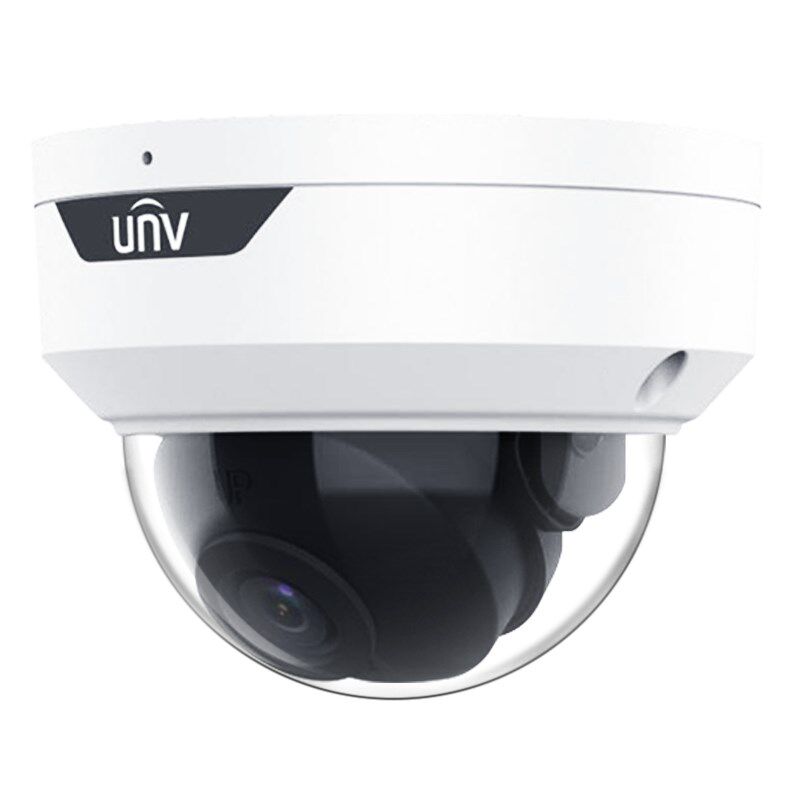 unv宇视600万防暴半球监控器录音智能夜视高清摄像头POE供电家用