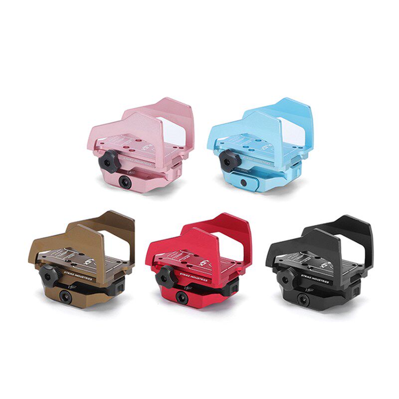 SI骨骼增高RMR底座支架s保护罩 航空铝CNC全金属 蓝色粉色创研玩