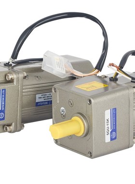 交流微型减速电机 调速齿轮马达140W D2800转 减速电机220/380v