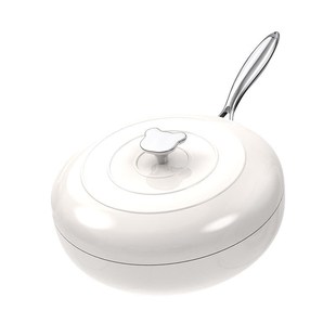 鹅卵石炒锅麦饭石不粘锅炒菜锅奶锅煎锅平底煎炒锅电磁炉锅具套装