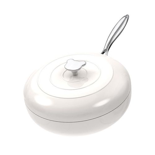 鹅卵石炒锅麦饭石不粘锅炒菜锅奶锅煎锅平底煎炒锅电磁炉锅具套装