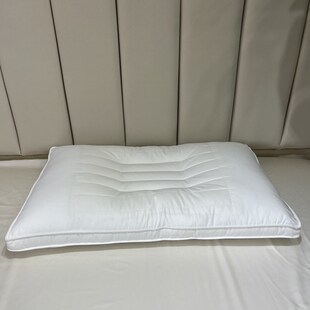 宽肩枕头厚硬一点颈椎高枕偏硬枕芯不塌陷不变形高枕低枕实心枕