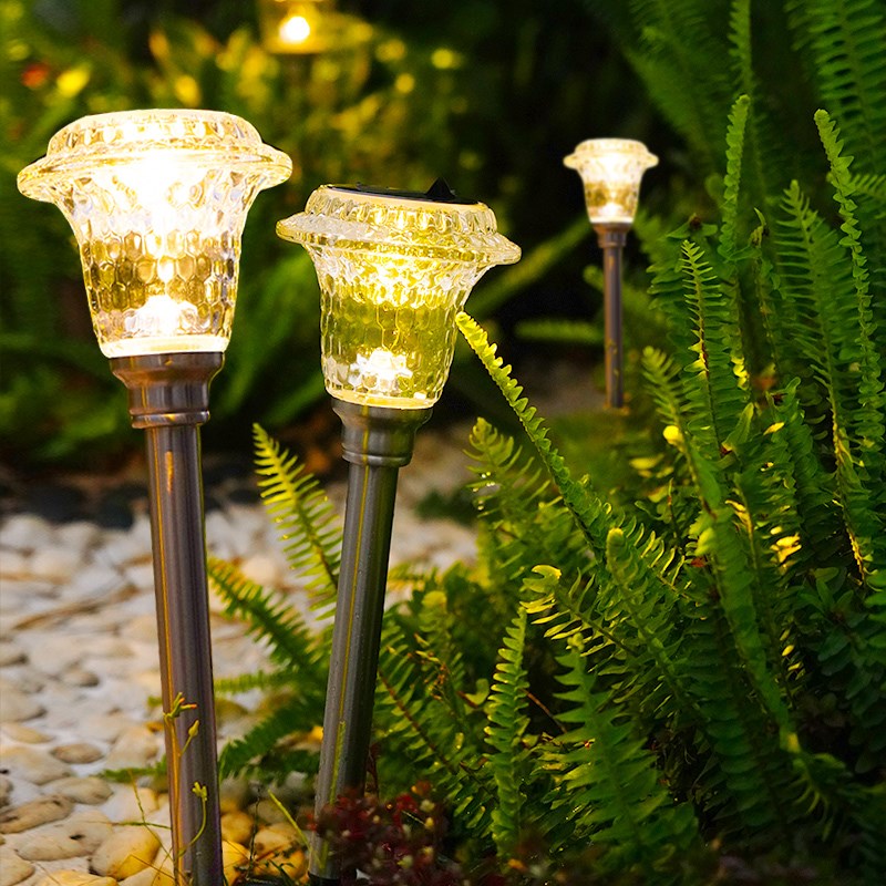 太阳能户外灯庭院造景n布置景观花园氛围装饰灯2024新款光影草坪