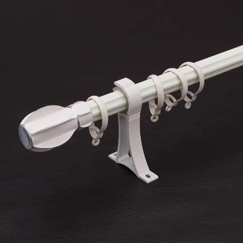 加厚杆音铝合金罗马现单杆双静顶装侧装欧式杆代安装简单配件齐全