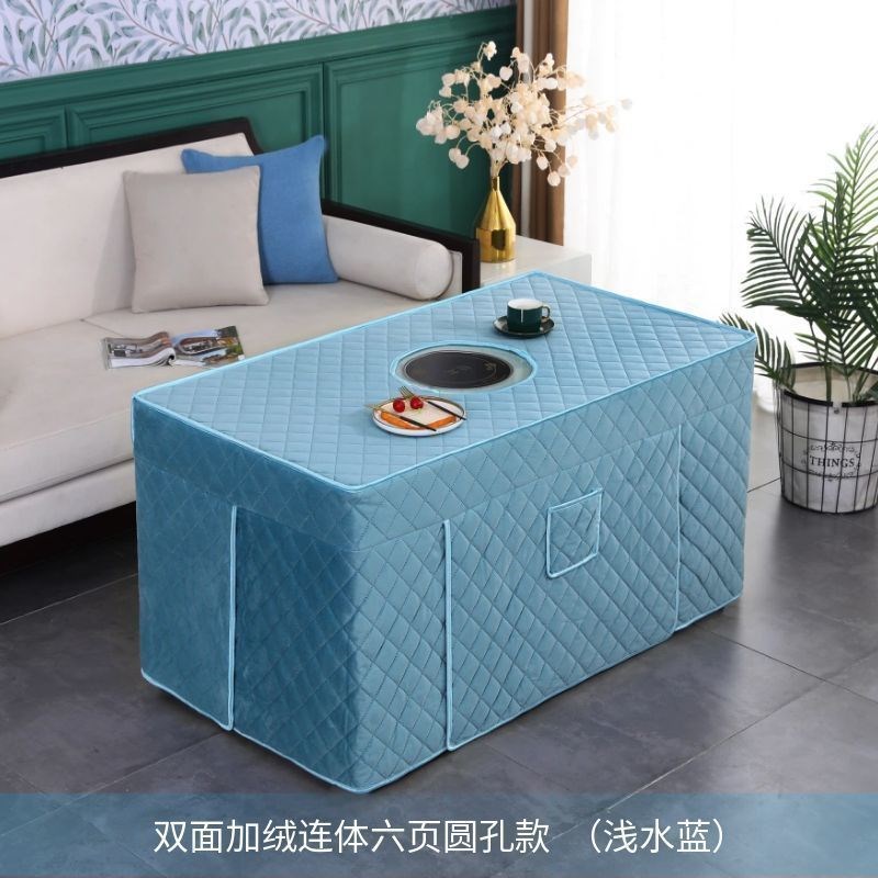 定制烤火罩电炉套特殊尺寸定制特殊款式保暖罩取暖罩长方形桌布