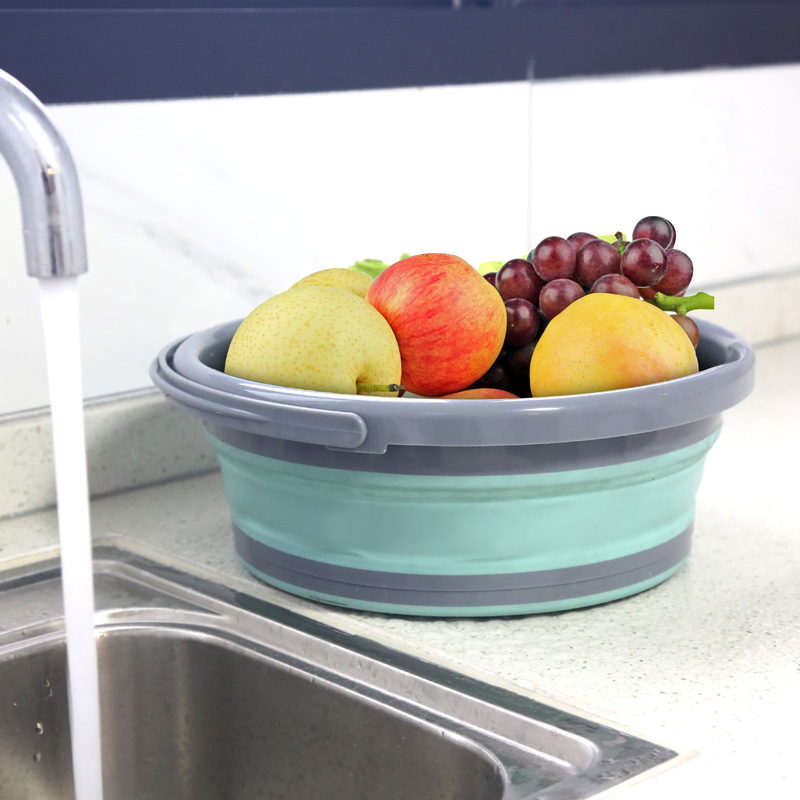 可折叠水桶车用车载洗车美术便携B式户外钓鱼打水桶家用泡脚大容