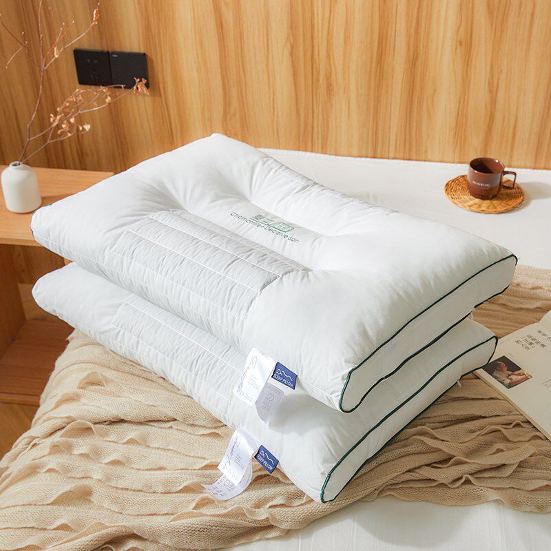 全棉决明子枕头单人荞麦护颈椎枕助睡眠学生枕芯一对装家用单只