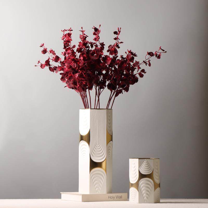 新中式创意陶瓷花瓶四方六方插花装饰品客厅水培鲜花花器摆件,清洗/食品/商业设备,风口/风叶/风机配件,淘宝优惠券,粉丝福利购,淘宝优惠卷