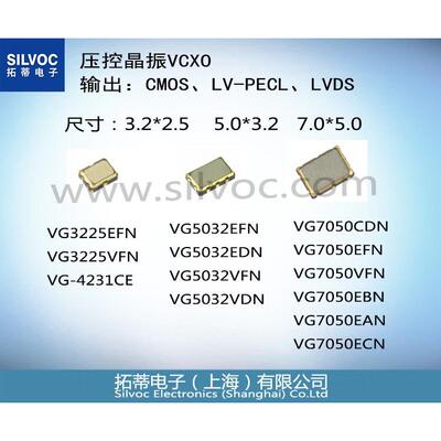 VG5032EDN:5032压控晶振X1G004911xxxx00