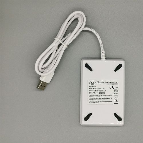 香港龙杰ACR122U-A9 可开发 门禁M1水卡电梯卡IC读卡写器复制NFC