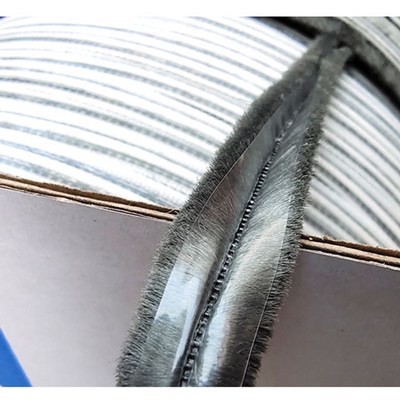 移门铝合金塑钢专用门窗密封条卡槽式毛条硅化加片防尘挡风条保温